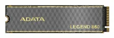 Ssd Adata Legend 860, 1tb, M.2, 4000 Mb/s Escritura, 6000 Mb/s Lectura, Pci Express 4.0