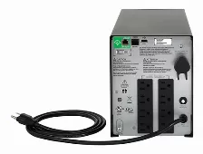 No Break Apc Smc1500c 1.44 Kva / 900 W, 680 J, Entrada 136 V, 8 Salidas Ac, Negro