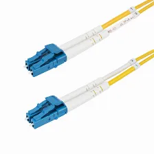 Cable Startech.com 10 M, Fibra Os2, Lc, Lc, 10 Gbit/s, Amarillo