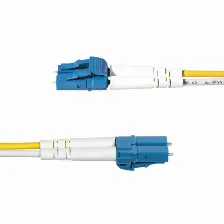Cable Startech.com 10 M, Fibra Os2, Lc, Lc, 10 Gbit/s, Amarillo