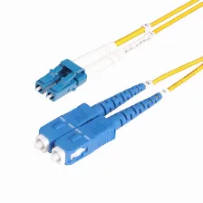 Cable Startech.com 20 M, Fibra Os2, Lc, Sc, 10 Gbit/s, Amarillo