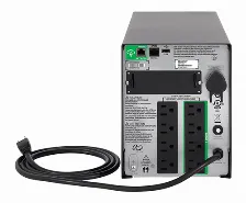 No Break Apc Smt1500c 1.44 Kva / 1000 W, 680 J, Entrada 154 V, 8 Salidas Ac, Negro
