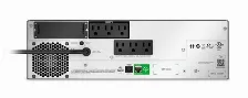 No Break Apc Smtl1500rm3uc 1.5 Kva / 1350 W, 680 J, Entrada 154 V, 6 Salidas Ac, Negro, Plata