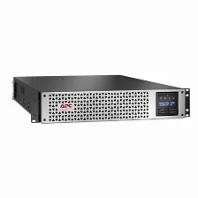 No Break Apc Smtl3000rm2uc 3 Kva / 2700 W, 459 J, Entrada 144 V, 8 Salidas Ac, Negro, Plata
