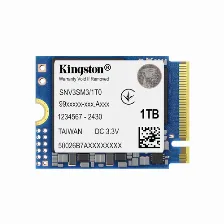 Ssd Kingston Technology Nv3 1tb, M.2, Pci Express 4.0, Lectura 6000 Mb/s, Escritura 4000 Mb/s, Factor Forma 2230