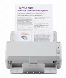 Escaner Fujitsu Scanner Modelo Sp-1120n - Resolución 600 X 600 Dpi, Escáner A Color, Usb, Gris