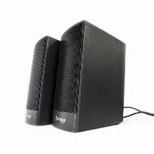 Bocinas Estereo Vorago Spk-106, Alimentacion Usb, Plug 3.5mm, Control De Volumen, Negro