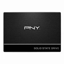 Unidad De Estado Solido Ssd Pny Cs900 250gb, 2.5 Pulg, Sata 3, Lectura 535 Mbs, Escritura 500 Mbs, (ssd7cs900-250-rb)