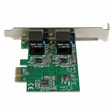 Tarjetas De Red Startech.com Pci Express, Rj-45 2, 2000 Mbit/s, Alámbrico