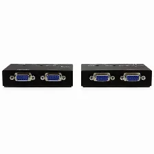 Extensor Startech.com Transmisor Y Receptor Av, 1440 X 900, Hasta 150 M, Negro