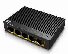 Switch Netis Modelo St3105gc, 5 Puertos Gigabit Switch De Escritorio Con Seguro De Conector Incorporado, No Administrable