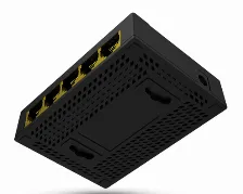 Switch Netis Modelo St3105gc, 5 Puertos Gigabit Switch De Escritorio Con Seguro De Conector Incorporado, No Administrable