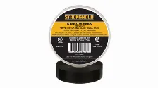 Cinta Ela©ctrica Stronghold Para Aislar, De Pvc, Trabajo Pesado Ela©ctrico Industrial (soporta Abrasia³n, Uv, Agua, Aceite Y Corrosia³n), Grosor De 0.21 Mm (8.5 Mil), Ancho De 19 Mm, Y 20 M De Larg...