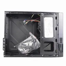 Gabinete Stylos Stgakl1b Factor De Forma Pequeña (sff), Psu 550 W, Psu Si, Negro, Rojo