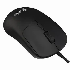 Mouse Alambrico Stylos, 1,600 Dpi, Conexion Usb-a, 1.15m, Negro