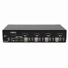 Kvm Startech.com Controla 4pcs, Audio
