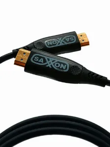 Cable Hdmi Saxxon Sx-50hd-f047 V. 2.0, 50 M, 18 Gbit/s, Negro