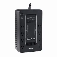 No Break Cyberpower Sx650u Linea En Espera, 650va, 360w, 8 Contactos