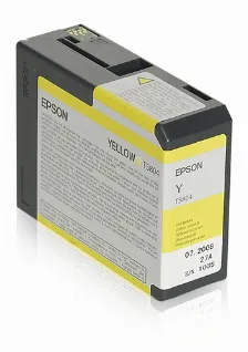 Cartucho De Tinta Epson T580400 Original, Amarillo, 80 Ml