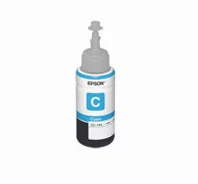 Botella De Tinta Epson Cyan Para L800 T673220 70ml Original