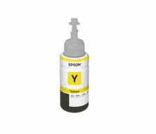 Botella De Tinta Epson Amarillo Para L800 T673420 70ml Original