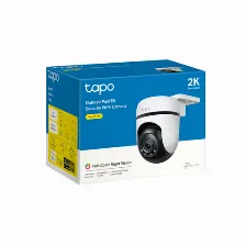 Cámara Ip Tp-link Tapo Tapo C510w 3 Mp, Torreta, Wifi, Microsd, Interior Y Exterior, Ip65, Blanco, Negro