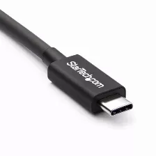Cable Thunderbolt Startech.com 0.5 M V. 3, 40 Gbit/s, Negro