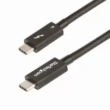 Cable Thunderbolt Startech.com 1 M V. 4, 40 Gbit/s, Negro