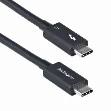 Cable Thunderbolt Startech.com 1 M V. 5, 80 Gbit/s, Negro