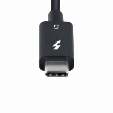 Cable Thunderbolt Startech.com 0.5 M V. 5, 80 Gbit/s, Negro