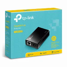 Inyector Power Poe, Tp-link Tl-poe150s, Hasta 100m, (transmite Datos Y Poder En 1 Cable De Red)