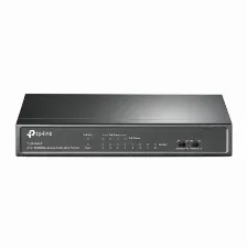 Tp-link Switch Poe De 8 Puertos 10/100mbps /poe 4 Puertos/tl-sf1008lp