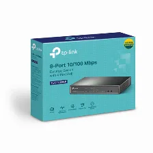 Tp-link Switch Poe De 8 Puertos 10/100mbps /poe 4 Puertos/tl-sf1008lp