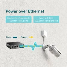 Switch Tp-link Tl-sg1005p, 5 Puertos, Gigabit (10/100/1000), 4xpoe 65w