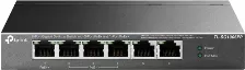 Switch Tp-link Tl-sg1006pp No Administrado, Rj-45 6, Gigabit Ethernet (10/100/1000), 4 Poe, Gris