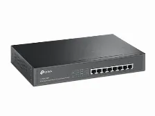 Tp-link Tl-sg1008mp - Switch Gigabit Poe+ No Administrable De 8 Puertos 10/100/1000 Mbps, Para Escritorio