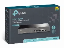 Tp-link Tl-sg1008mp - Switch Gigabit Poe+ No Administrable De 8 Puertos 10/100/1000 Mbps, Para Escritorio
