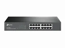 Switch Tp-link Tl-sg1016de Gestionado, L2, Rj-45 16, Gigabit Ethernet (10/100/1000), Negro