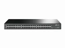 Switch Tp-link Tl-sg1048 No Administrado, Rj-45 48, Gigabit Ethernet (10/100/1000), 1u, Negro