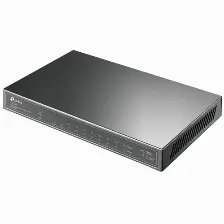 Switch Tp-link Tl-sg1210p No Administrado, Rj-45 9, Gigabit Ethernet (10/100/1000), (poe +) 8, Gris