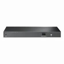 Switch Tp-link Jetstream Tl-sg2428p Gestionado, L2/l2+, Rj-45 24, Gigabit Ethernet (10/100/1000), (poe +) 24, 1u, Negro