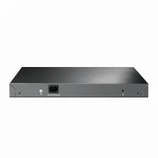 Switch Tp-link Jetstream Tl-sg3428mp Gestionado, L2+, Rj-45 24, Gigabit Ethernet (10/100/1000), (poe +) 24, 1u, Negro