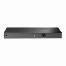 Switch Tp-link Tl-sl2428p 24 Puertos Rj45 10/100 Mbps Poe+ Con 2 Puertos Rj45 Gigabit Y 2 Ranuras Sfp Gigabit Combo No Administrable Para Rack 19 Pulgadas
