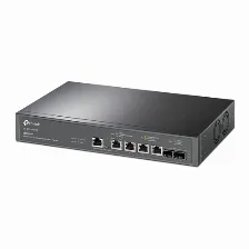 Switch Tp-link Jetstream Tl-sx3206hpp Gestionado, L2+, Rj-45 4, 10g Ethernet (100/1000/10000), (poe +) 4, Negro
