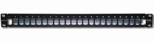 Panel De Parcheo Siemon Tm-pnlz-24-01 24 Puertos, Montaje En Bastidor, Capacidad Del Rack 1u