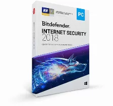 Antivirus Bitdefender Internet Security 2018, 1y, 1u, Mx, 1 Licencia(s), 1 Año(s)