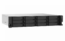 Nas Qnap Ts-1273au-rp-8g V1500b, 2.2 Ghz, 0 Tb, Bahías 12, 2.5/3.5