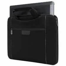 Maletin De Neopreno Para Laptop Targus Slipskin Sleeve, Hasta 14 Pulgadas, Negro, (tss932)
