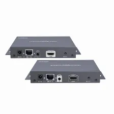 Kit Extensor Matricial Hdmi Para Distancias De 120 Metros / Resolucia³n 4k @ 30hz / Cat6 / Soporta 100 Tx De Entrada E Ilimitados Rx En La Salida / Control Por Pc, Control Remoto Y Bota³n / Compati...