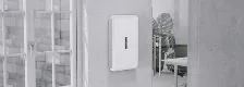 Unidad Optica Ubiquiti Dream Wall, Blanco, Metal, Montaje En Pared, Corriente, Si, Interno, 6 Dbi